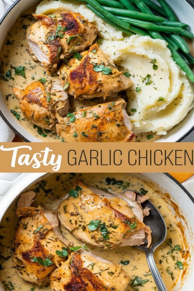 tasty garlic chicken